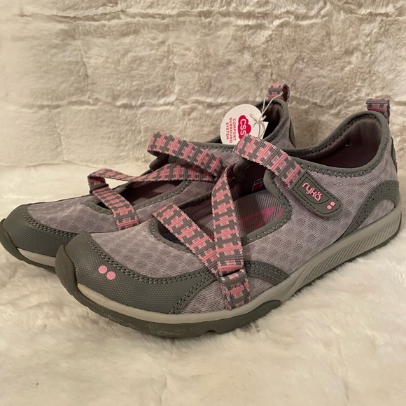 Ryka Shoes - **NEW** Ryka Women's Mary Jane
Sneakers Kailee Mesh Pink Gray
Shoes Size 7.5